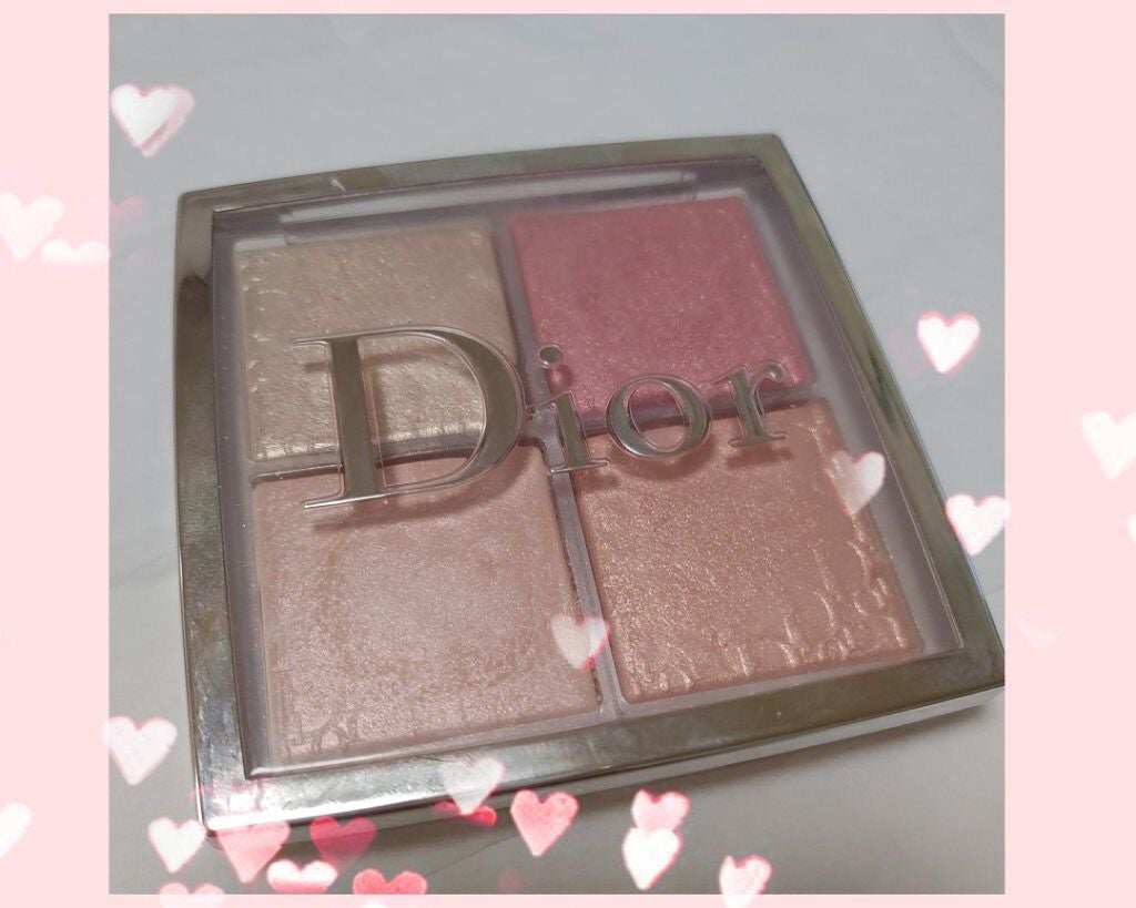 ディオール バックステージ フェイス グロウ パレット/Dior/ハイライトを使ったクチコミ(2枚目)
