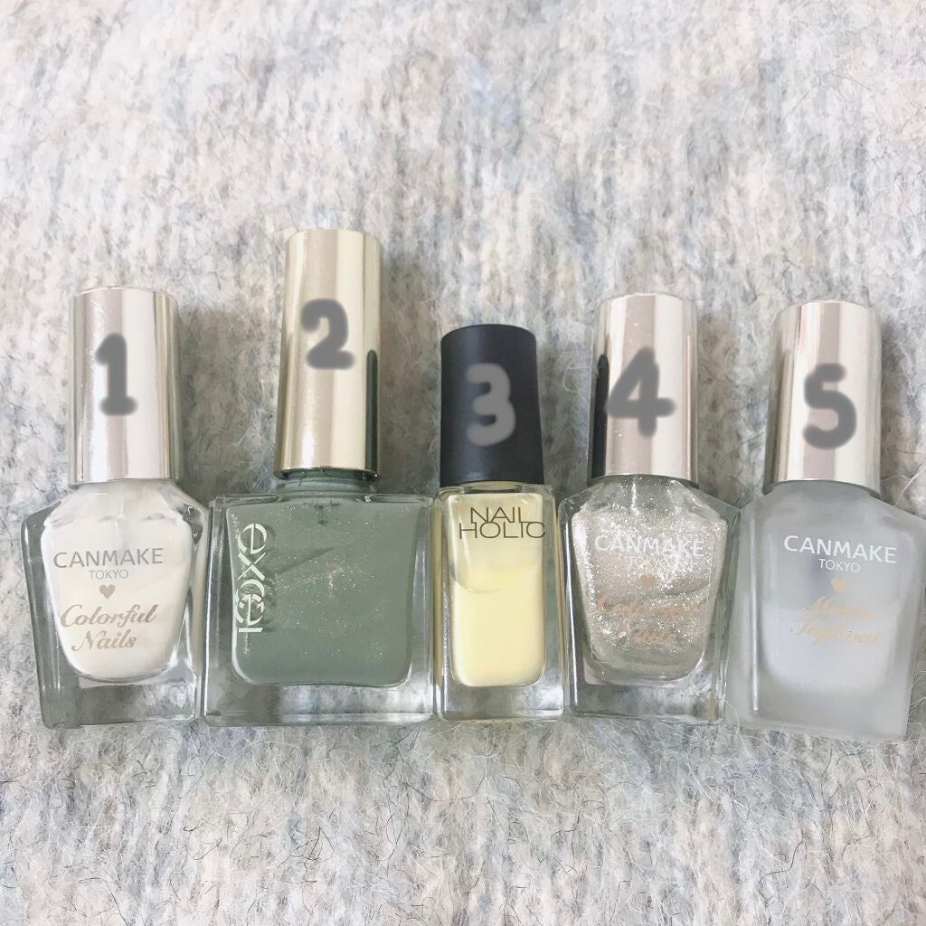 カラフルネイルズ/キャンメイク/マニキュアを使ったクチコミ(2枚目)