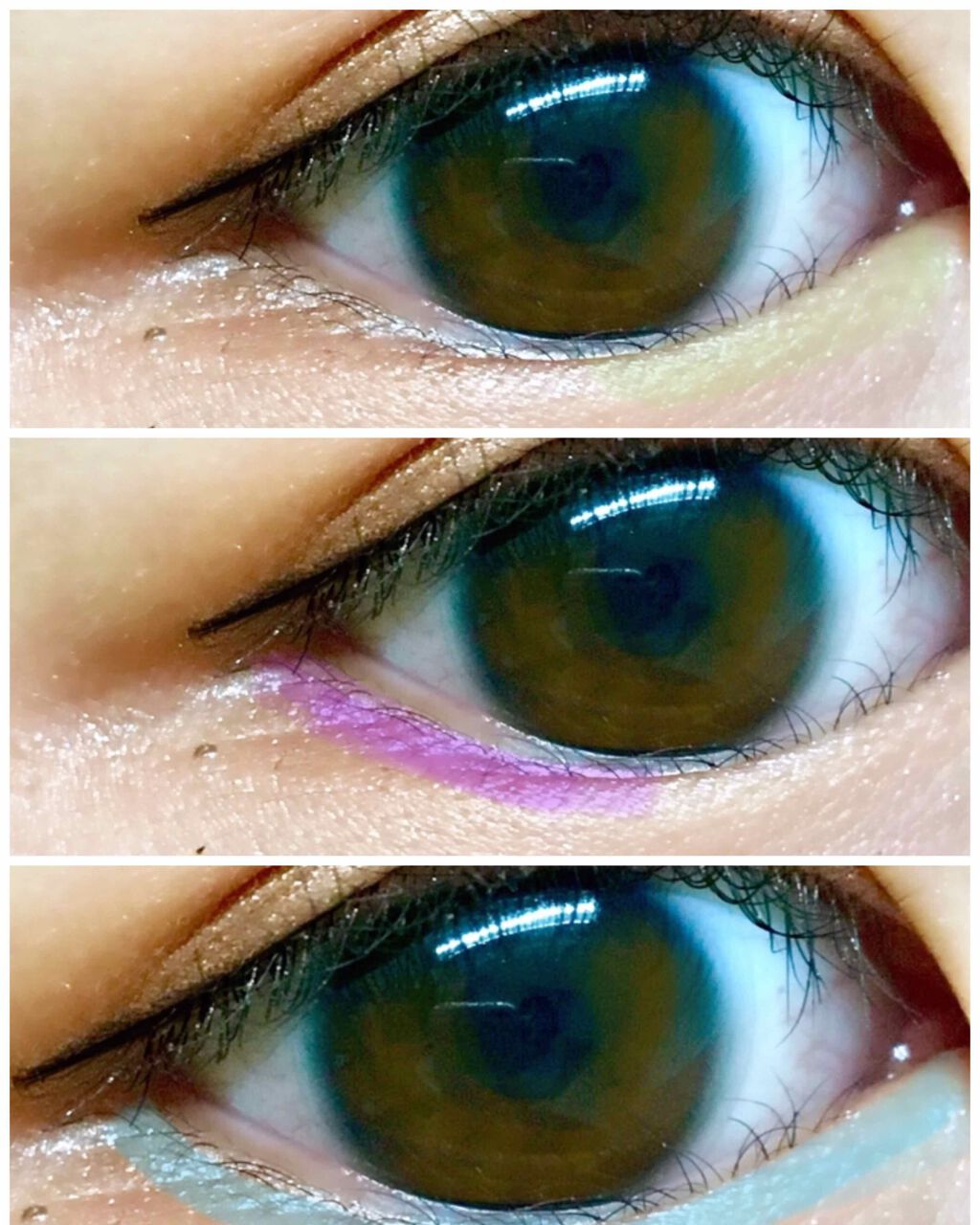 AC6カラーアイパット/キャンドゥ/アイシャドウパレットを使ったクチコミ（3枚目）