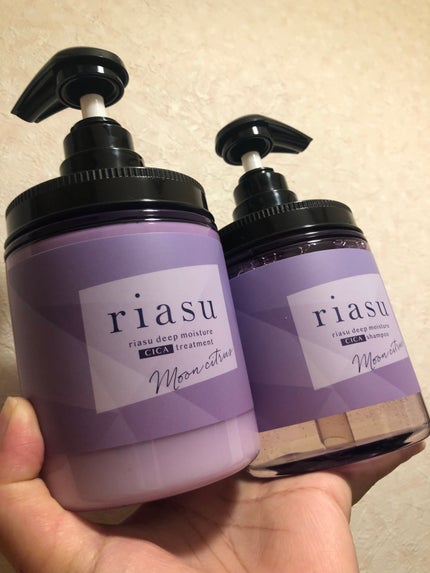 リアス ディープ モイスチャー シカ シャンプー/トリートメント トリートメント(380g)/riasu/市販シャンプーを使ったクチコミ(1枚目)