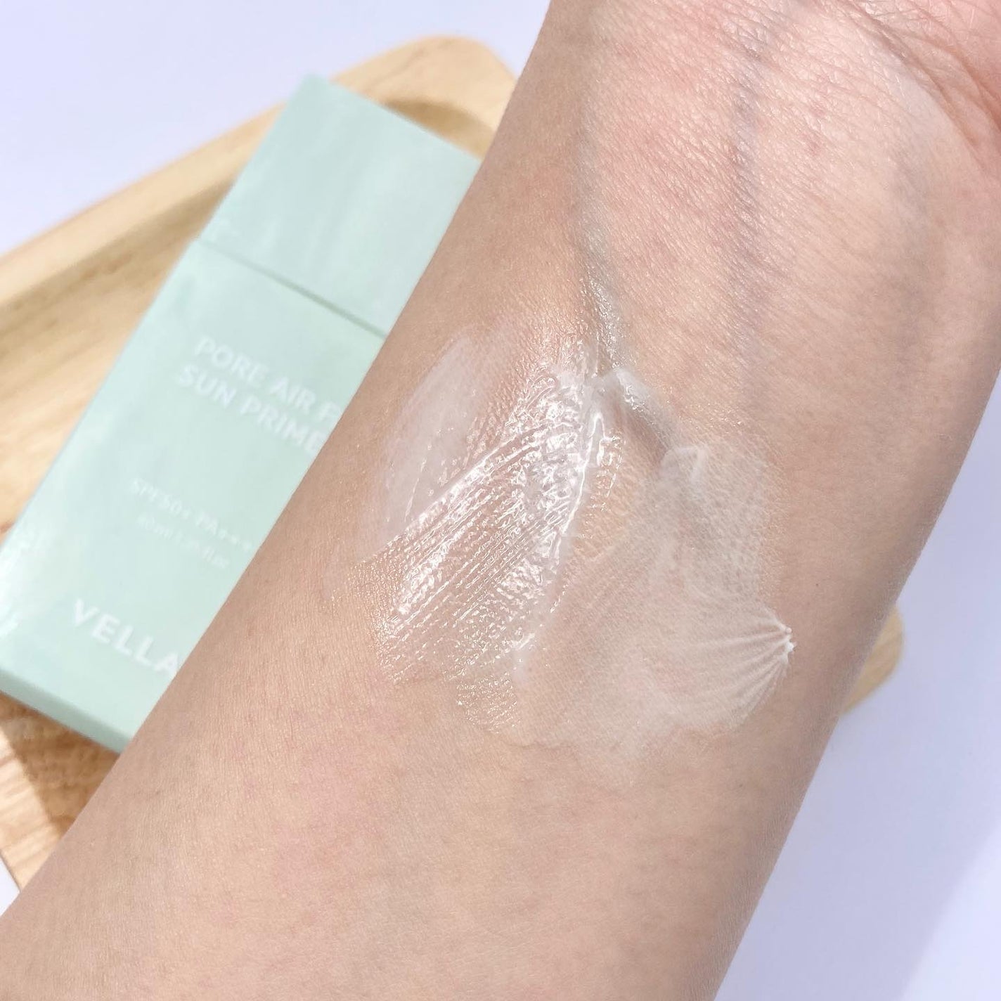 POREエアフィットサンプライマー/VELLA/日焼け止めクリームを使ったクチコミ(5枚目)
