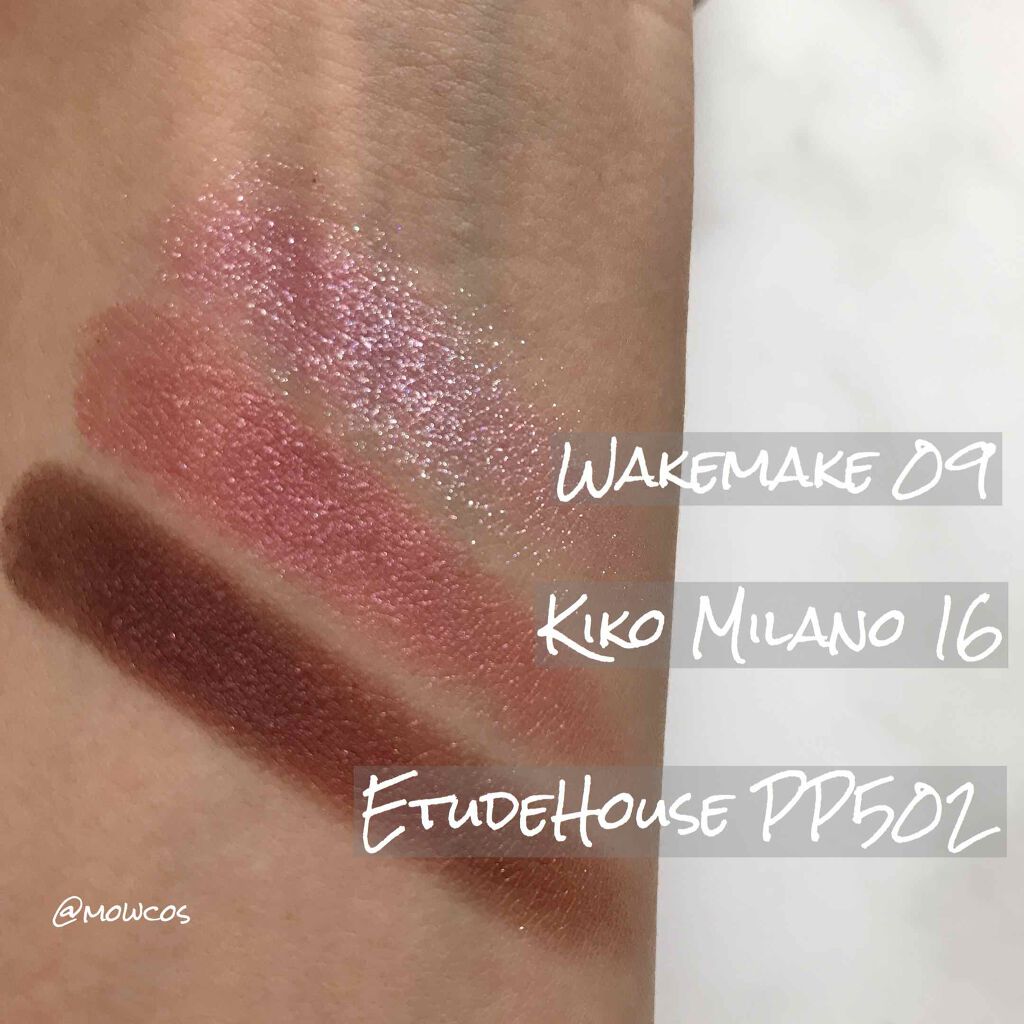 スマートカラーアイシャドウ/KIKO/単色アイシャドウを使ったクチコミ（3枚目）