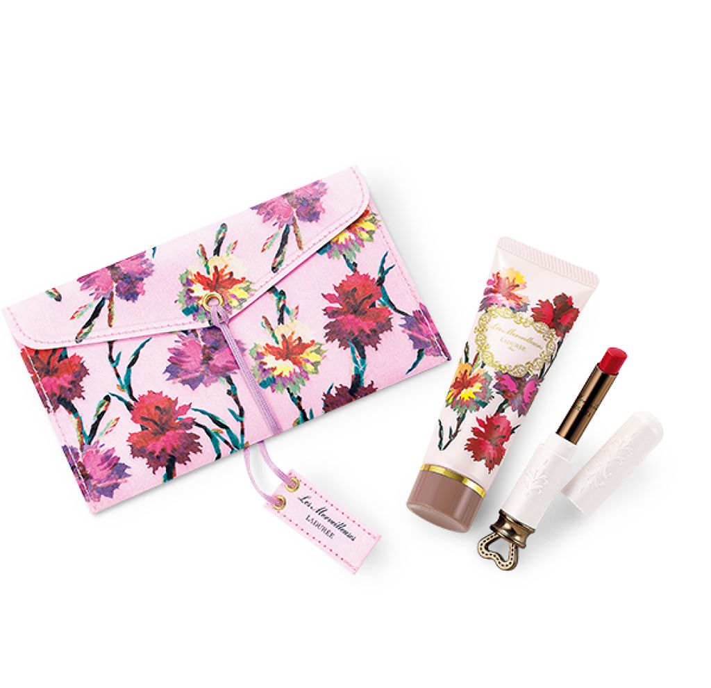 レ・メルヴェイユーズ ラデュレ ハンドクリーム＆ルージュ コフレ