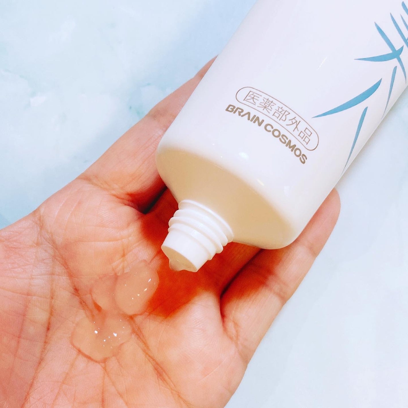 美白乃美人ピーリングジェル/ブレーンコスモス/ピーリングを使ったクチコミ(3枚目)