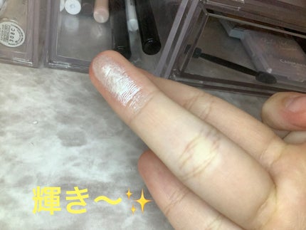 むにゅっとハイライター/キャンメイク/クリームハイライトを使ったクチコミ(3枚目)