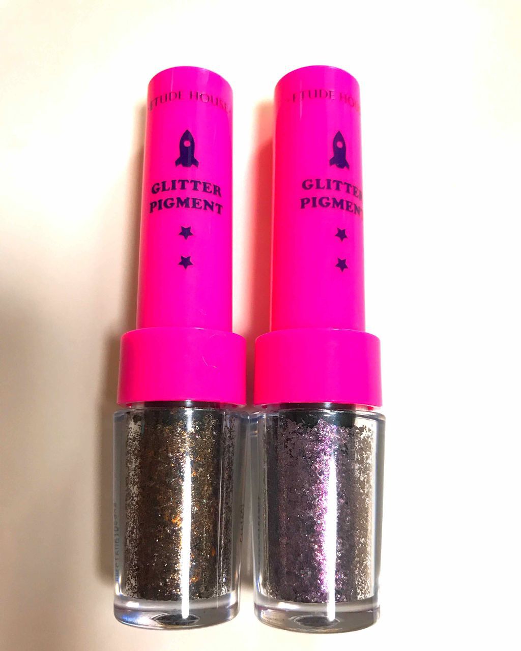 グリッターピグメント/ETUDE/グリッターを使ったクチコミ（1枚目）