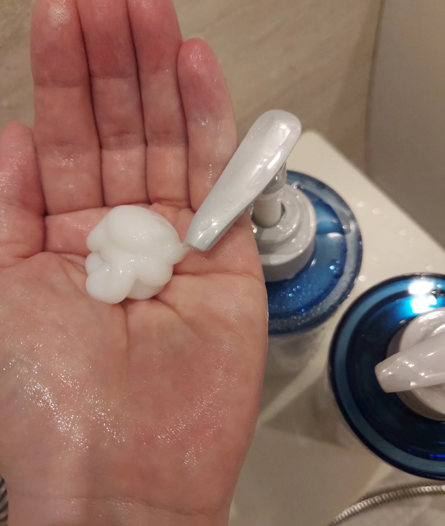 スリープテック リペア シャンプー／ヘアトリートメント/NeNe Night/市販シャンプーを使ったクチコミ（3枚目）