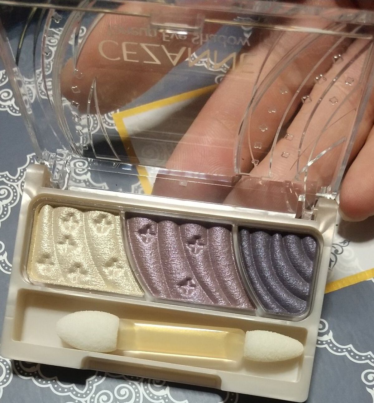 ZEESEAｘ正宮御品　「盛唐酔夢」シリーズ　丹酔金箔　牡丹チークシャッドパレット/ZEESEA/パウダーチークを使ったクチコミ（3枚目）