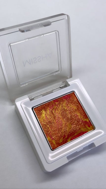 グリッタープリズム シャドウ マーブル/MISSHA/単色アイシャドウを使ったクチコミ(2枚目)