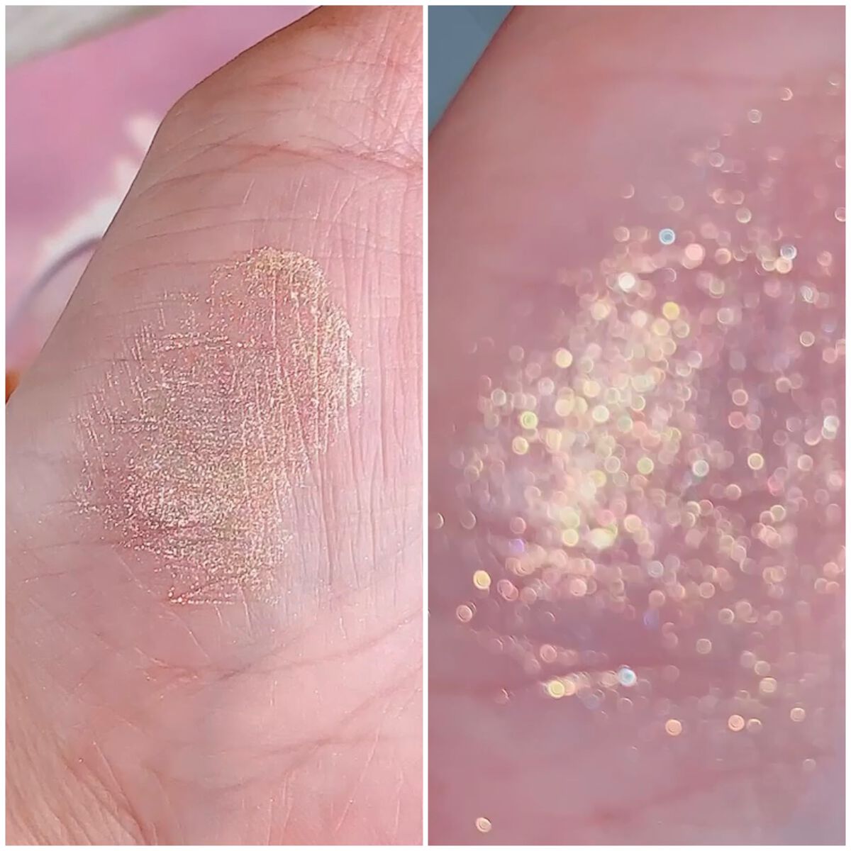 グリッターシャドウ/coou/グリッターを使ったクチコミ（2枚目）