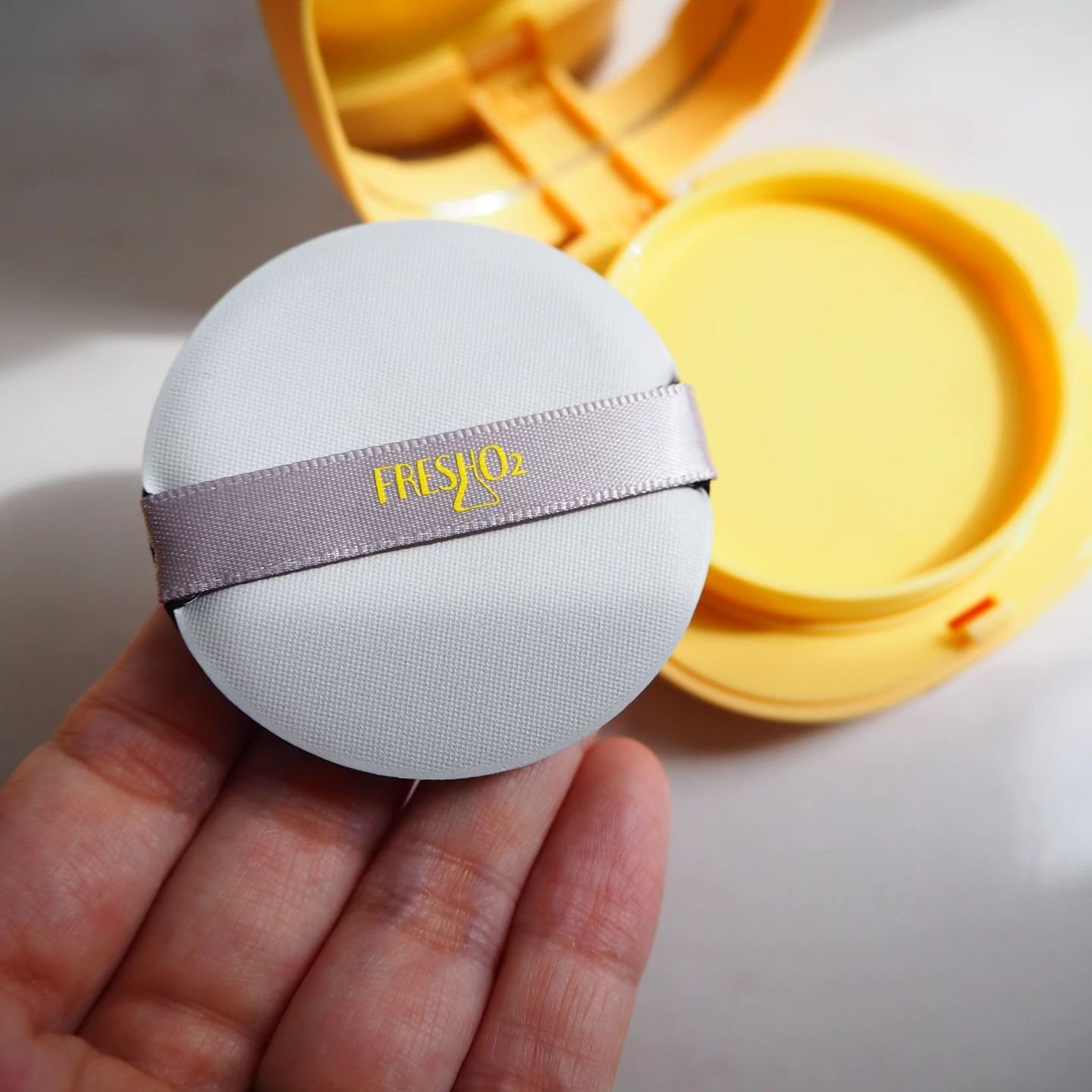 クラウドオールウェイズオン クッションファンデ ーション/FRESHO2/クッションファンデーションを使ったクチコミ（3枚目）