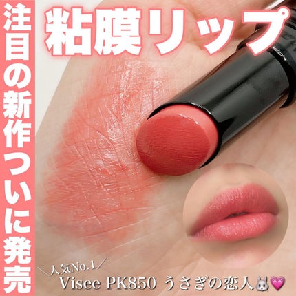 ネンマクフェイク ルージュ/Visée/口紅を使ったクチコミ(1枚目)