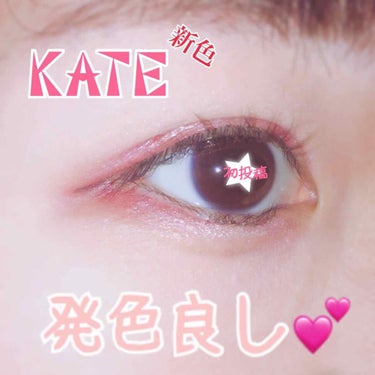 ダークローズシャドウ/KATE/パウダーアイシャドウを使ったクチコミ（1枚目）