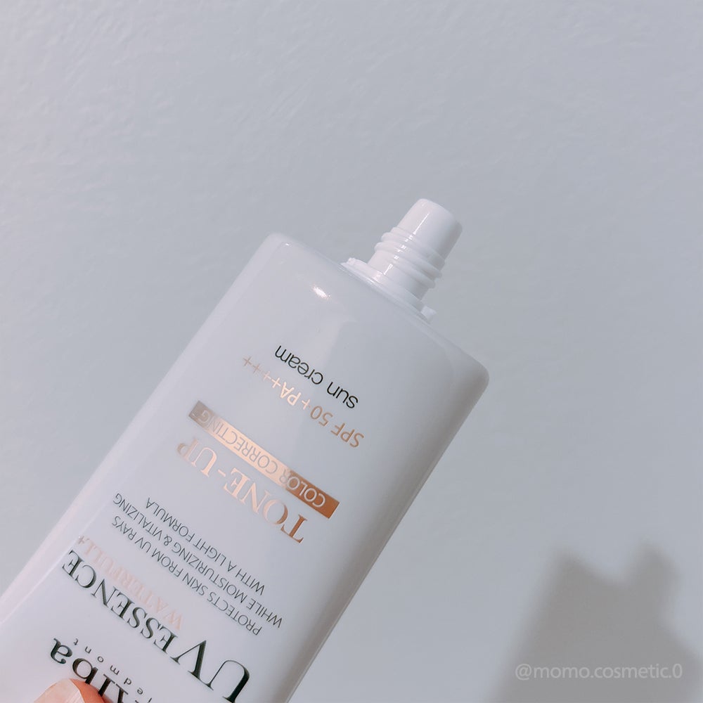 ウォータフルトーンアップサンクリーム/ダルバ/日焼け止めクリームを使ったクチコミ(2枚目)