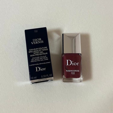 ディオール ヴェルニ 722 ローズウッドローズ（生産終了）/Dior/マニキュアを使ったクチコミ（2枚目）