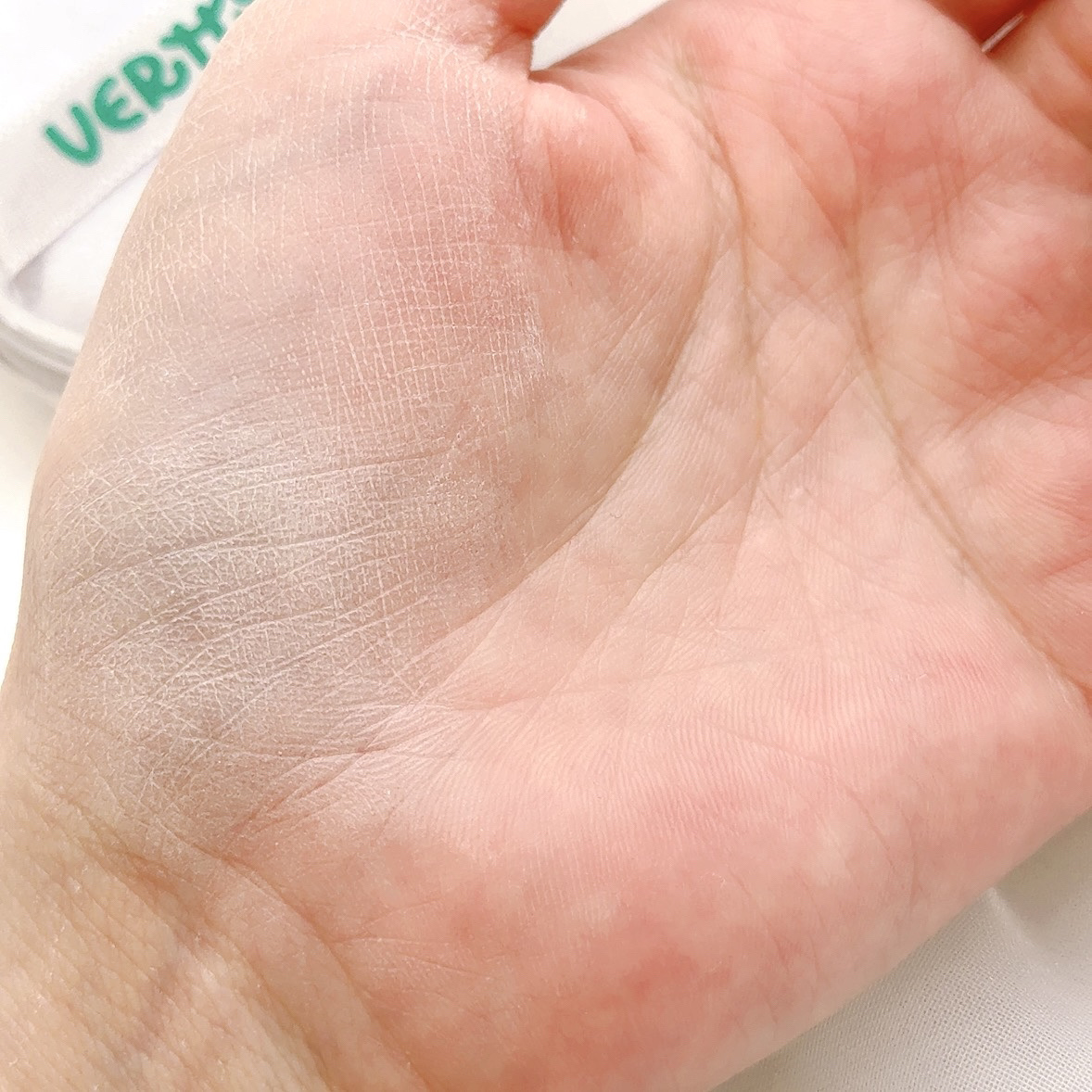 ノーセバムミントブラーパウダー /Vertty/ルースパウダーを使ったクチコミ（2枚目）