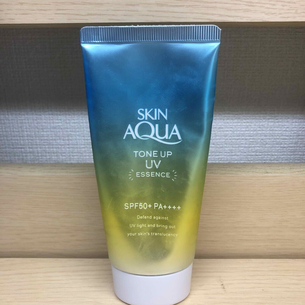 スキンアクア トーンアップUVエッセンス/スキンアクア/日焼け止めクリームを使ったクチコミ(2枚目)