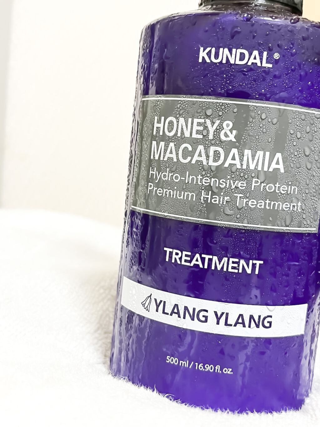 KUNDAL プロテイントリートメントのクチコミ「KUNDAL　
ハニー&マカダミア プロテイントリートメント
　　　　　　　　　イランイラン .....」（3枚目）