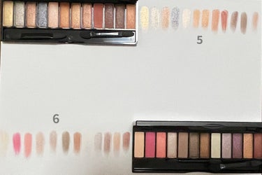 UR GLAM　BLOOMING EYE COLOR PALETTE/U R GLAM/アイシャドウパレットを使ったクチコミ（4枚目）