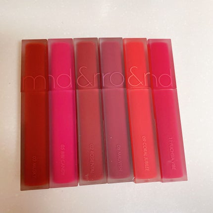 rom&nd ブラーファッジティント/rom&nd/リップティントを使ったクチコミ(2枚目)