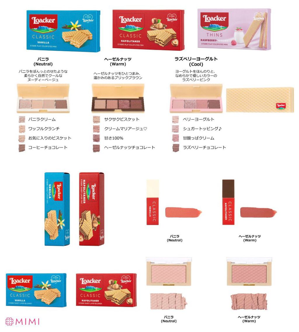 はむ on LIPS 「まるでお菓子な新作コスメハーシーなどとコラボして可愛らしいお菓..」(2枚目)