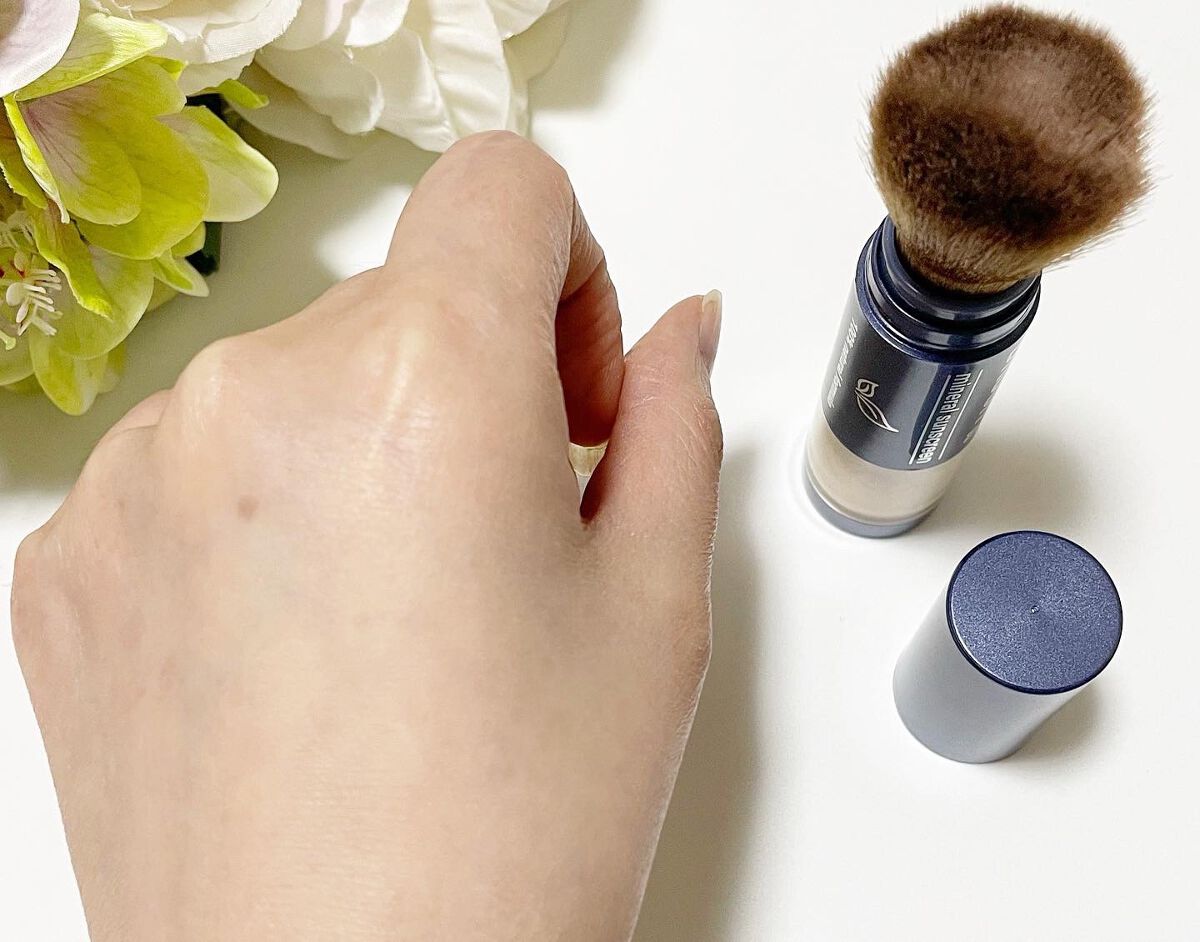 SUNDAY BRUSH /SUNDAY BRUSH/日焼け止めパウダーを使ったクチコミ(4枚目)