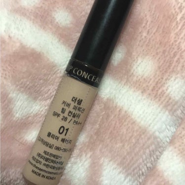 the SEAMのTIP CONCEALER01です。
2枚目と3枚目はカバー力の参考になれば嬉しいです😊💗

このコンシーラーは最初買う時思ってたより小ちゃいからコスパ的にどうかな💦
って思ってたので