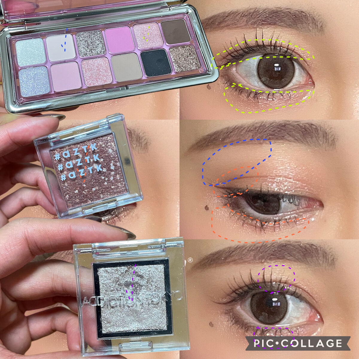 3CE ニューテイク アイシャドウパレット/3CE/アイシャドウパレットを使ったクチコミ（3枚目）