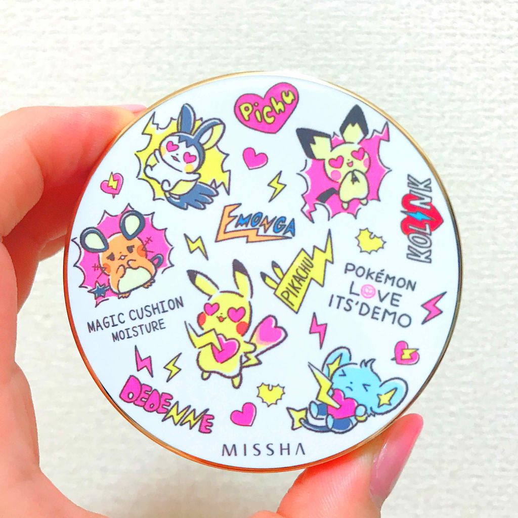 M クッション ファンデーション(モイスチャー)/MISSHA/クッションファンデーションを使ったクチコミ(1枚目)