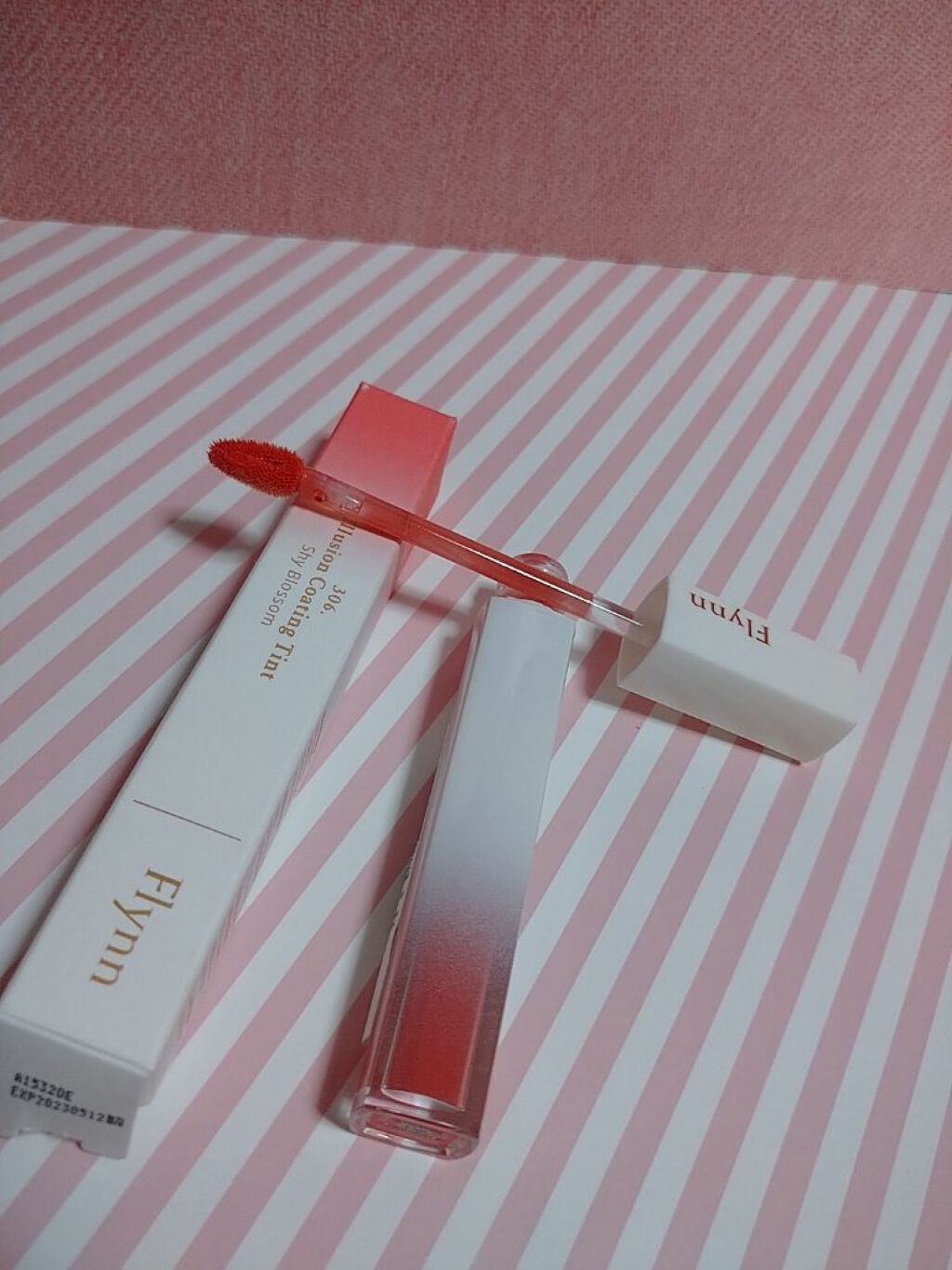 イリュージョンコーティングティント 306 SHY BLOSSOM/Flynn/リップティントを使ったクチコミ（1枚目）