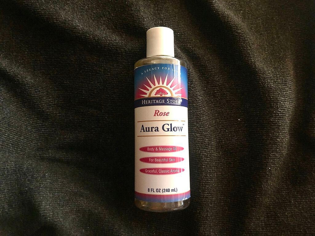 オーラグロー(ローズ)/Heritage consumer products(海外)/ボディオイルを使ったクチコミ(1枚目)