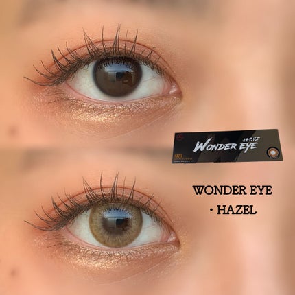 ワンダーアイ/ann365lens/カラーコンタクトレンズを使ったクチコミ(1枚目)