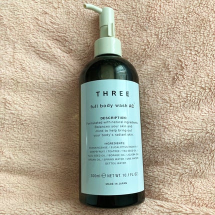 フルボディ ウォッシュ AC/THREE/ボディソープを使ったクチコミ(1枚目)