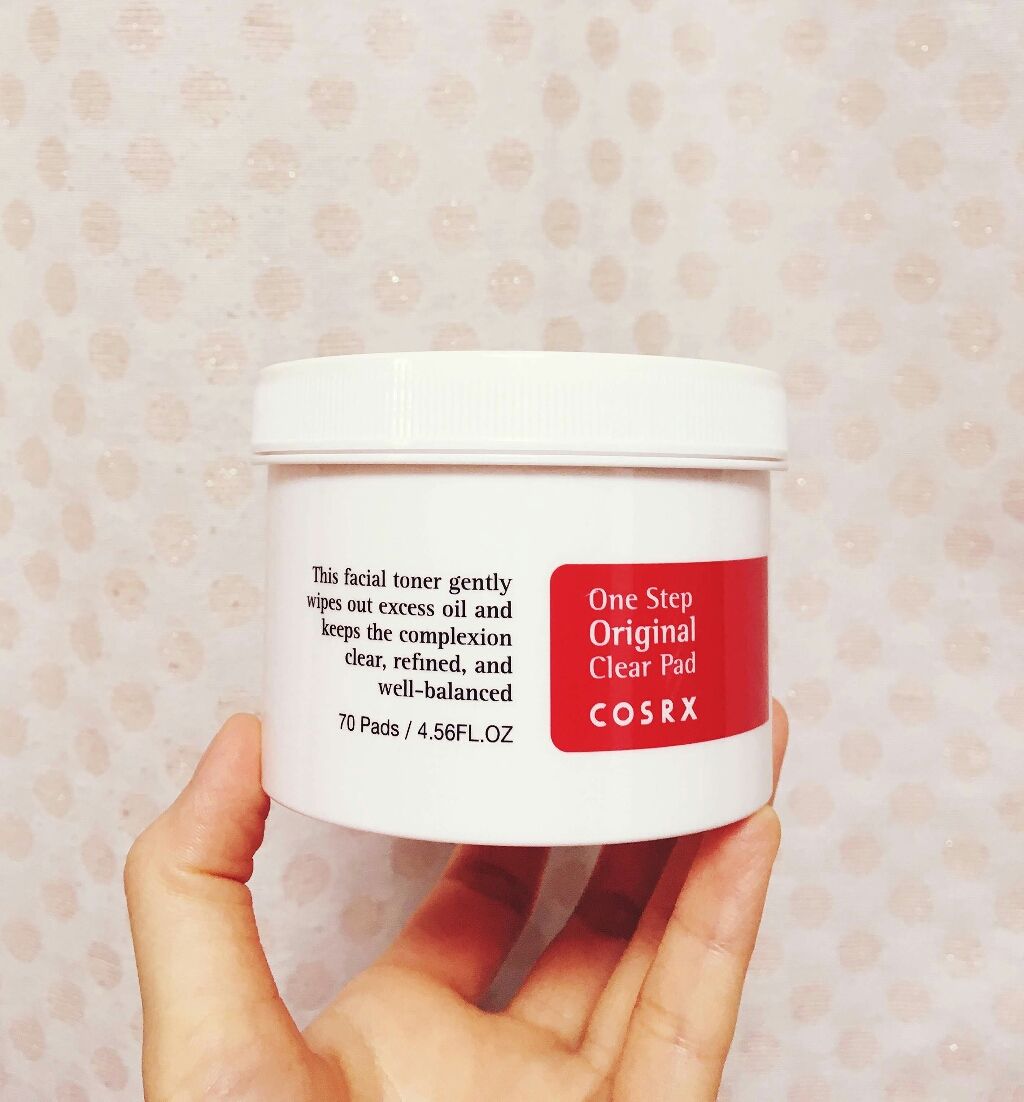 ワンステップオリジナルクリアパッド/COSRX/トナーパッドを使ったクチコミ(1枚目)