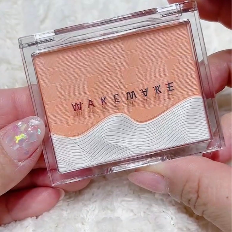 SHEER LAYERING DUAL BLUSHER/wakemake/パウダーチークを使ったクチコミ(2枚目)