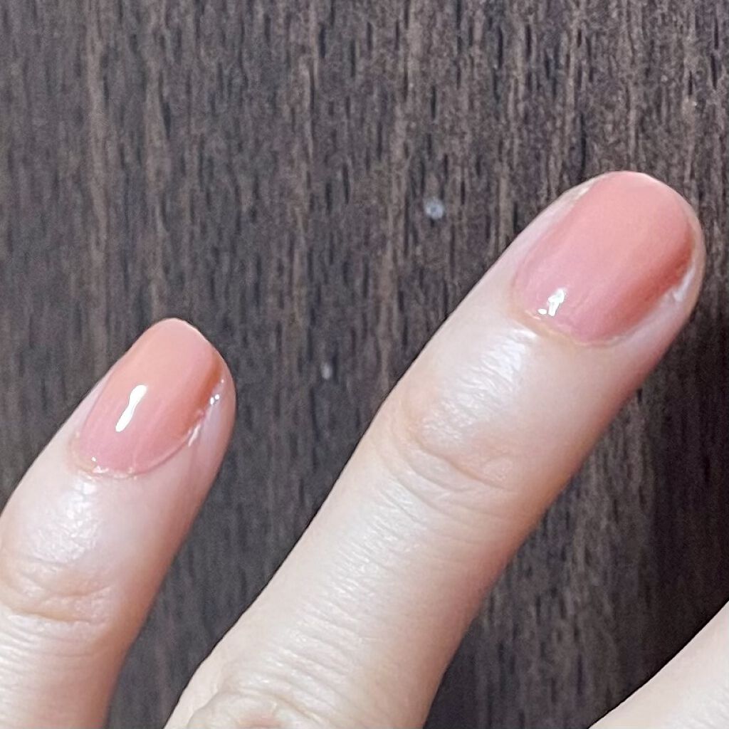 12Free ネイルカバーハードナー Natural Pink/HOMEI/オールインワンネイルを使ったクチコミ（2枚目）