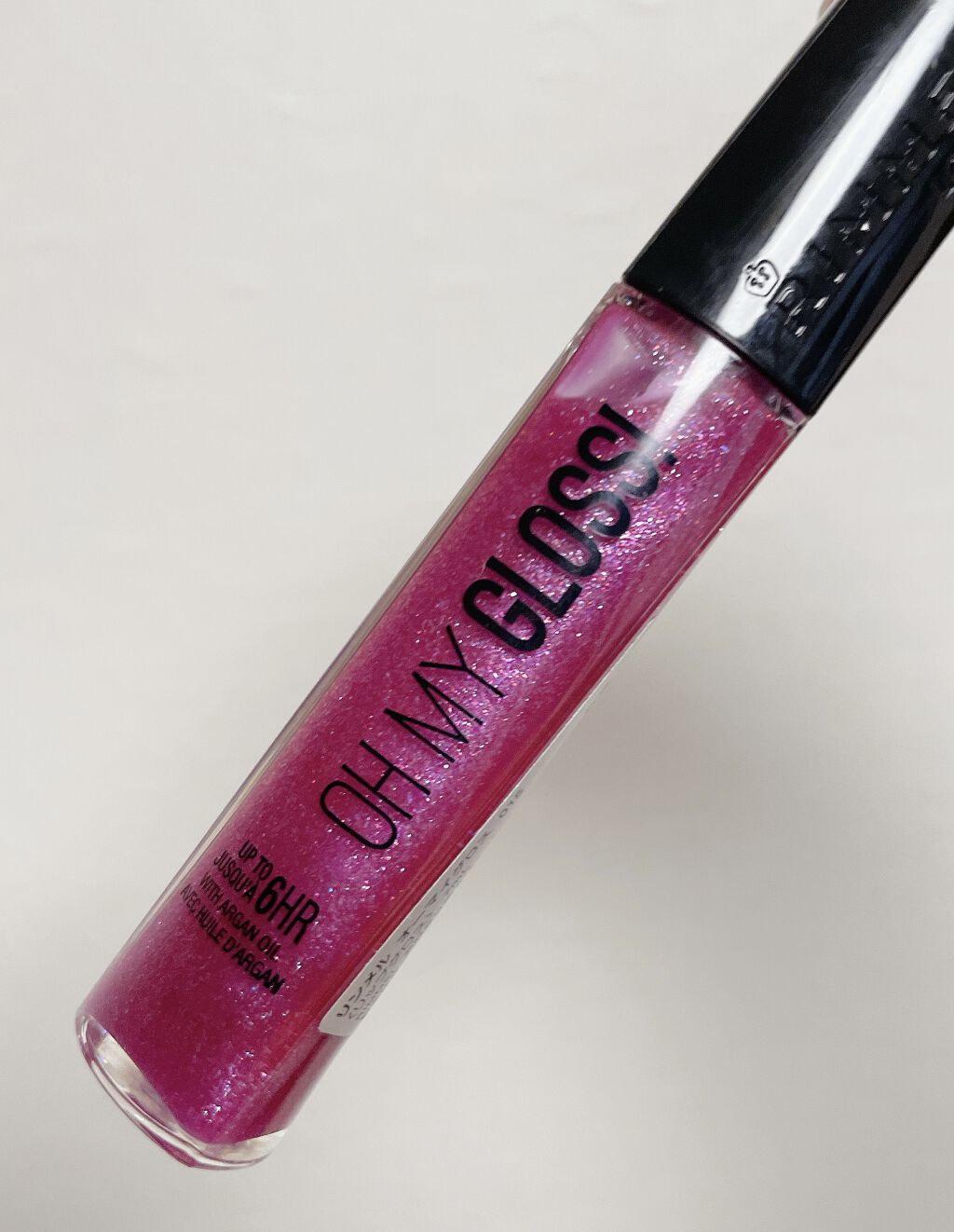 オーマイグロス 015 トワイライトパープル/リンメル ロンドン/リップグロスを使ったクチコミ（1枚目）