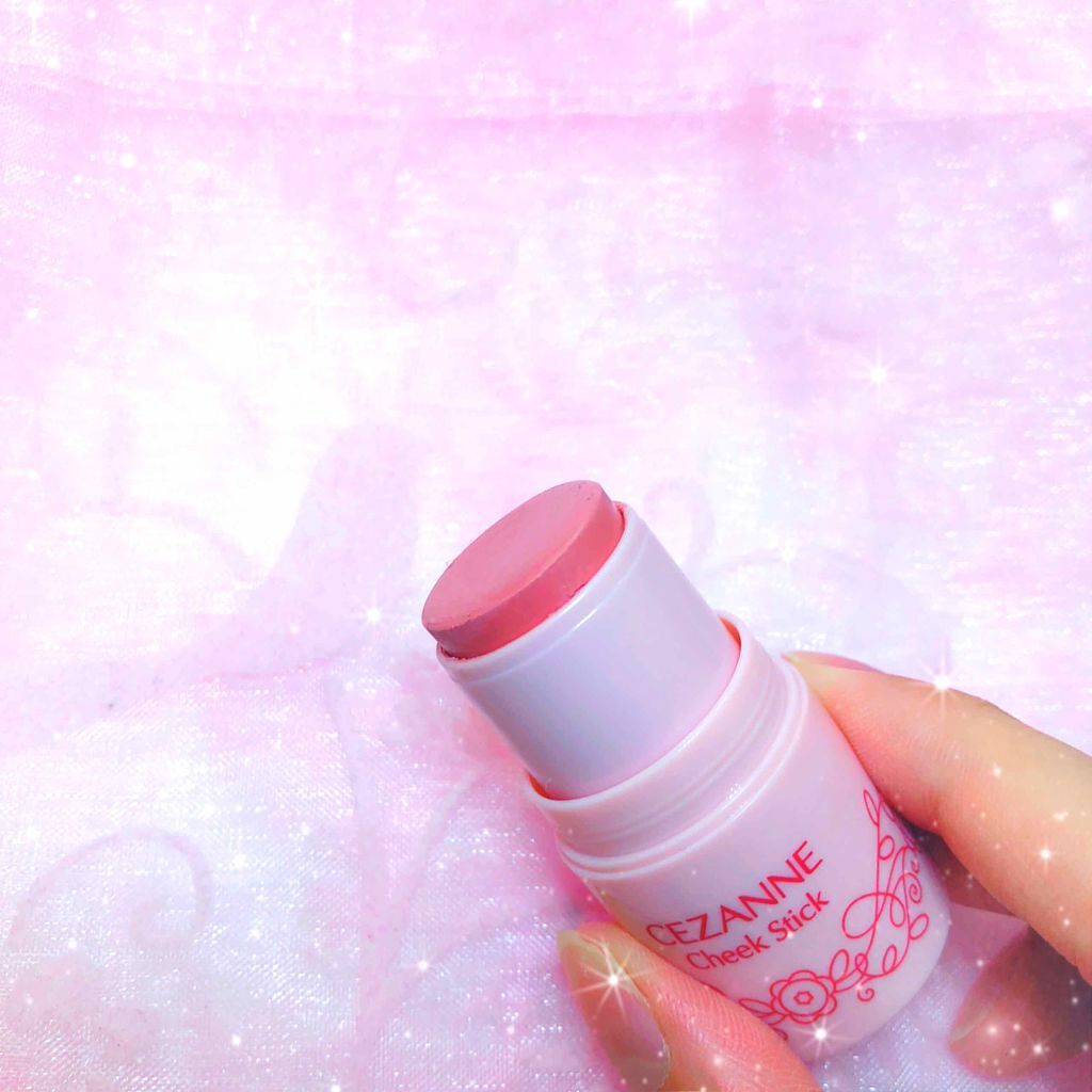 チークスティック 02 コーラル/CEZANNE/ジェル・クリームチークを使ったクチコミ（2枚目）