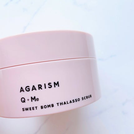 Q+Me スウィート ボム タラソ スクラブ/AGARISM/バスト・ヒップケアを使ったクチコミ(2枚目)