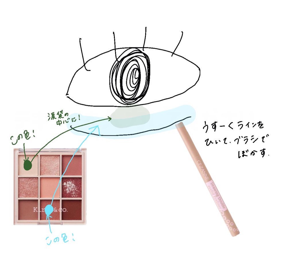 ミックスカラーチークN/CEZANNE/パウダーチークを使ったクチコミ(6枚目)