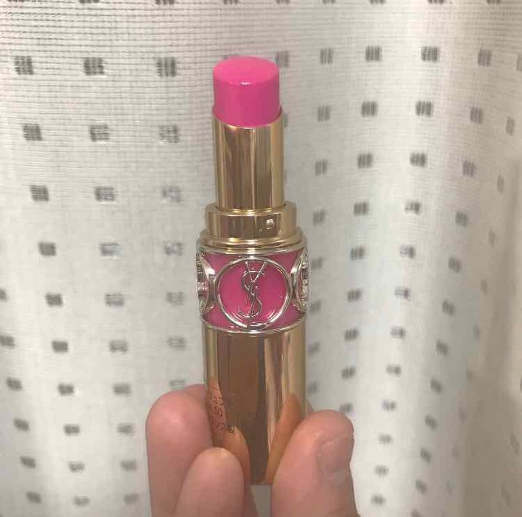 ルージュ ヴォリュプテ シャイン/YVES SAINT LAURENT BEAUTE/口紅を使ったクチコミ(1枚目)