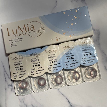 LuMia comfort 1day CIRCLE/LuMia/ワンデー(1DAY)カラコンを使ったクチコミ(2枚目)