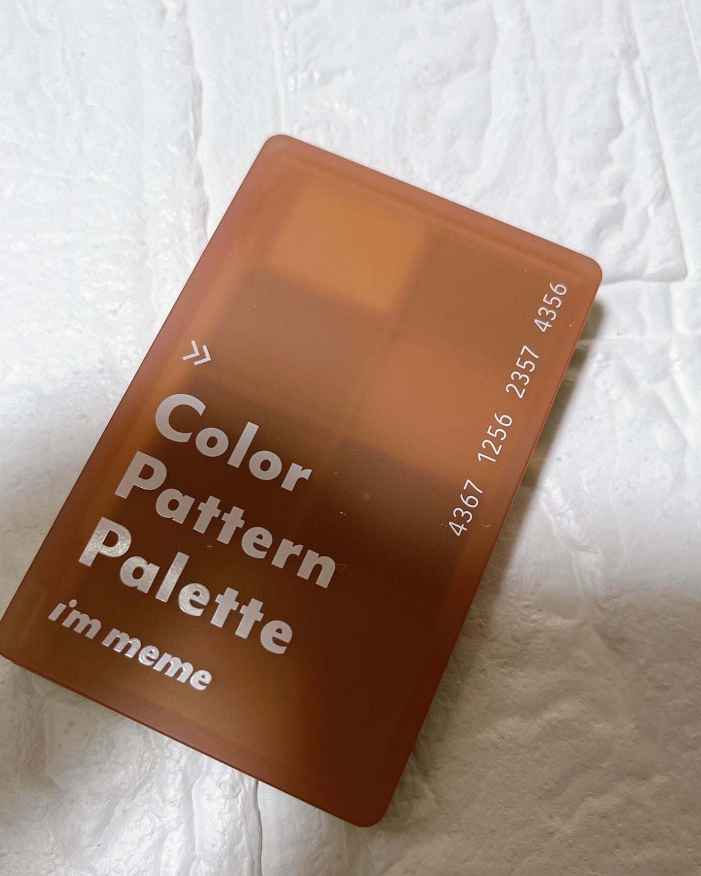 カラーパターンパレット/i’m meme/マルチパレットを使ったクチコミ(2枚目)