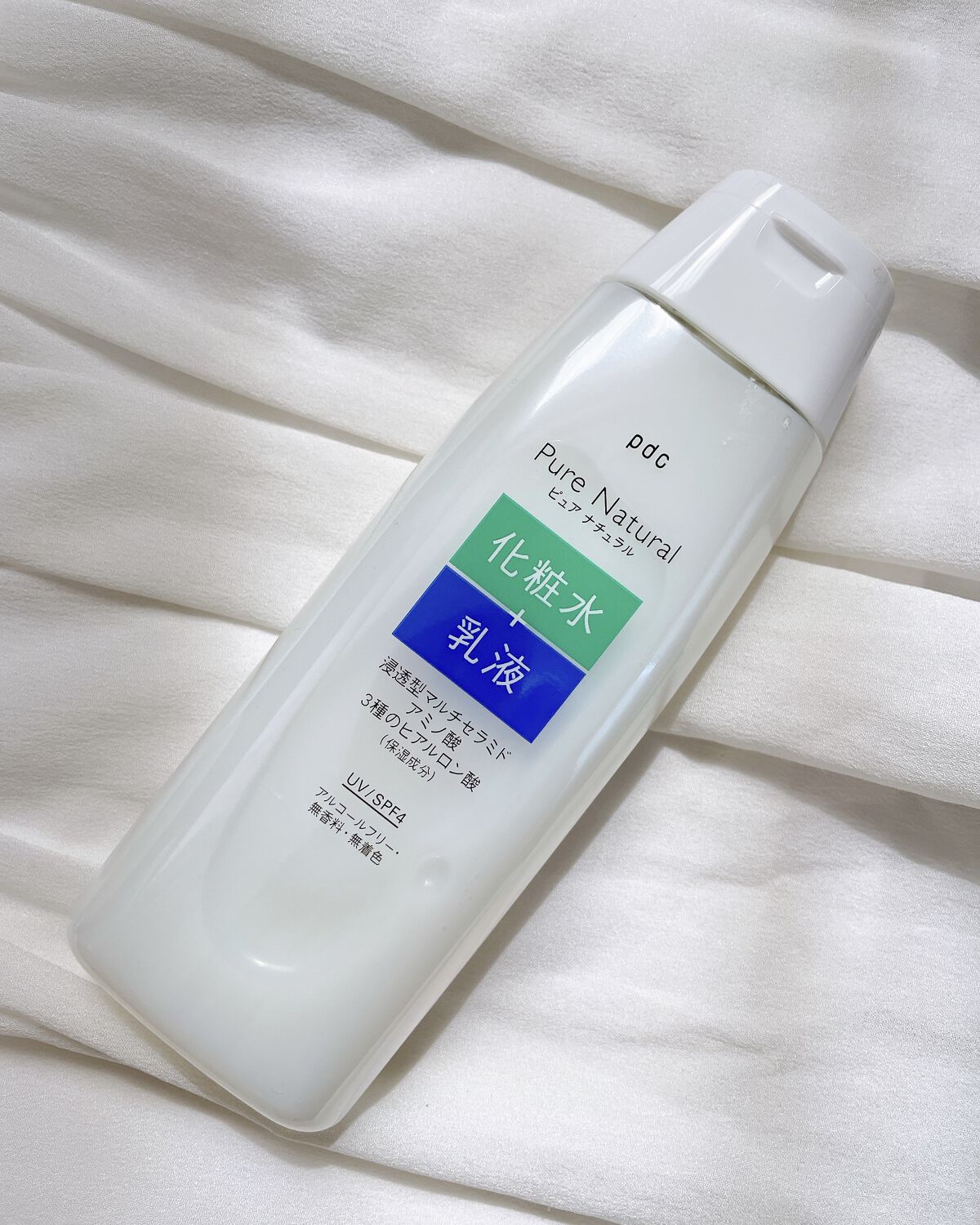 ピュア ナチュラル エッセンスローション ＵＶ/pdc/オールインワン化粧品を使ったクチコミ（1枚目）