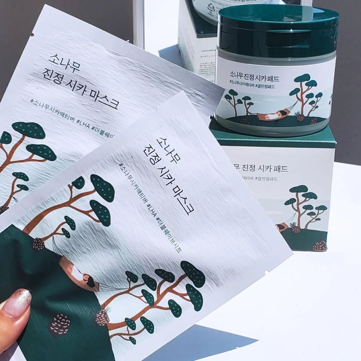 松の木 カーミングシカパッド/ROUND LAB/トナーパッドを使ったクチコミ(8枚目)