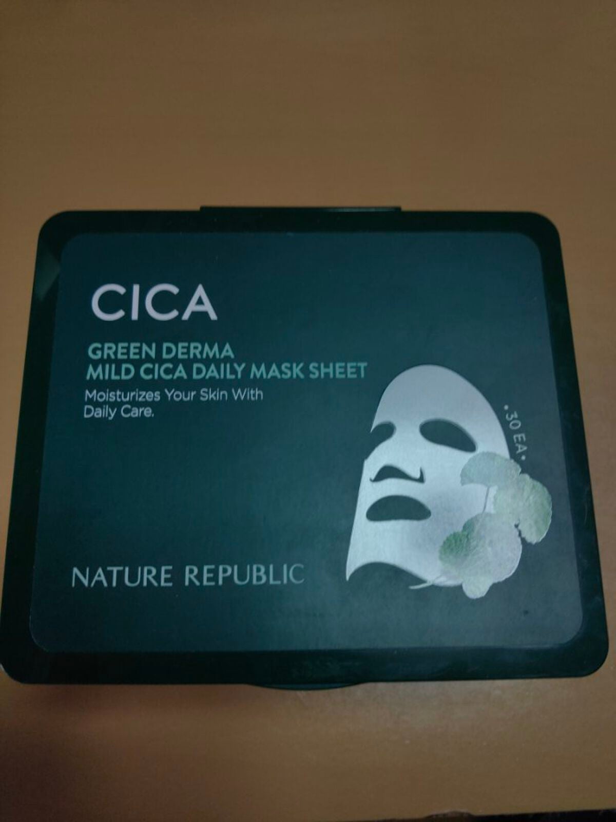 グリーンダーマCICA デイリーシートマスク/ネイチャーリパブリック/シートマスク・パックを使ったクチコミ(1枚目)