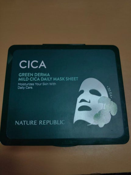 グリーンダーマCICA デイリーシートマスク/ネイチャーリパブリック/シートマスク・パックを使ったクチコミ(1枚目)
