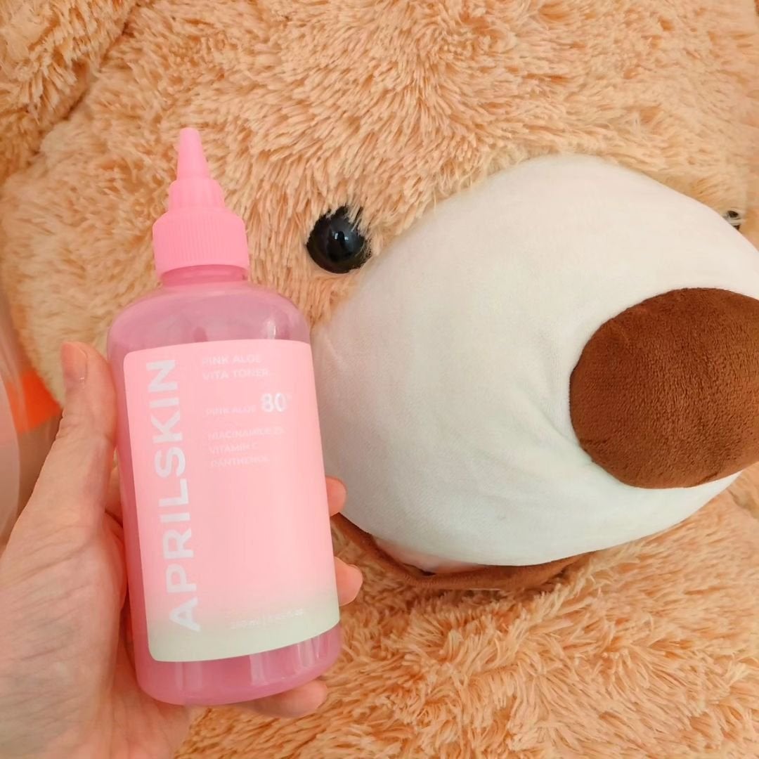 ピンクアロエビタトナー/APRILSKIN/化粧水を使ったクチコミ(1枚目)