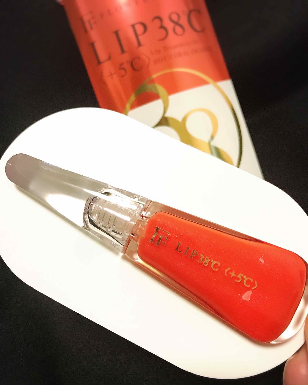 38°C / 99°F リップトリートメント (リップ美容液)/UZU BY FLOWFUSHI/リップケアを使ったクチコミ（1枚目）