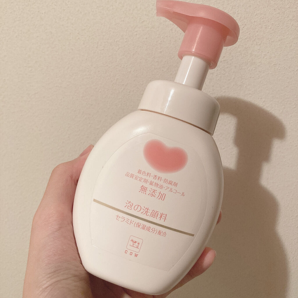 泡の洗顔料/カウブランド無添加/泡洗顔を使ったクチコミ（2枚目）